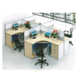 Muebles de oficina para uso profesional divisorios de oficina 4 personas escritorio de oficina